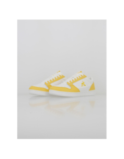 Baskets breakpoint blanc/jaune femme - Le Coq Sportif