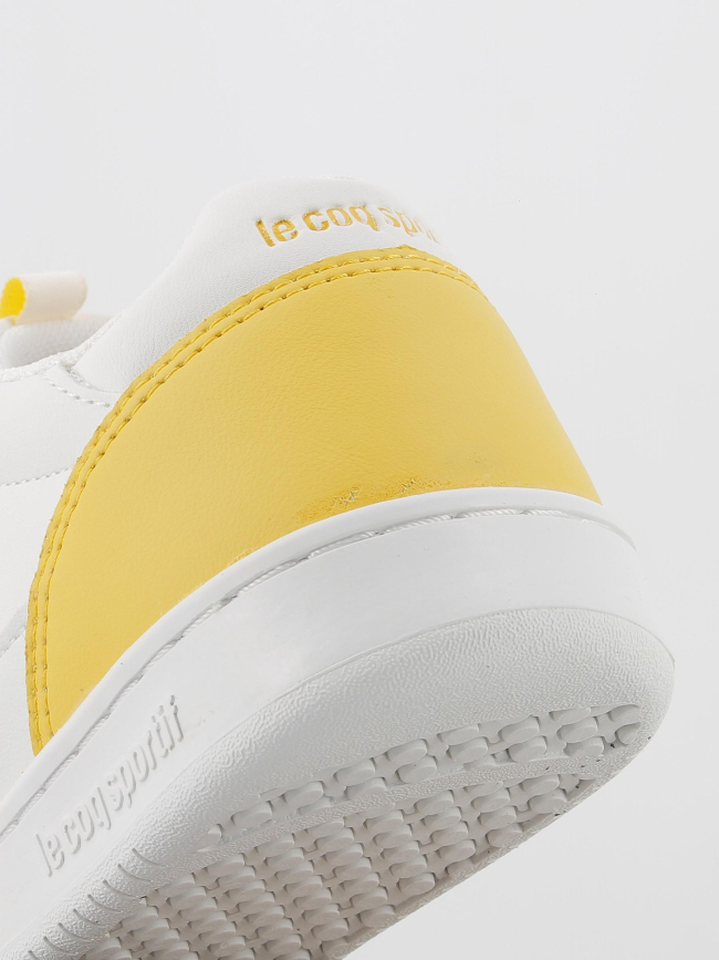 Baskets breakpoint blanc/jaune femme - Le Coq Sportif