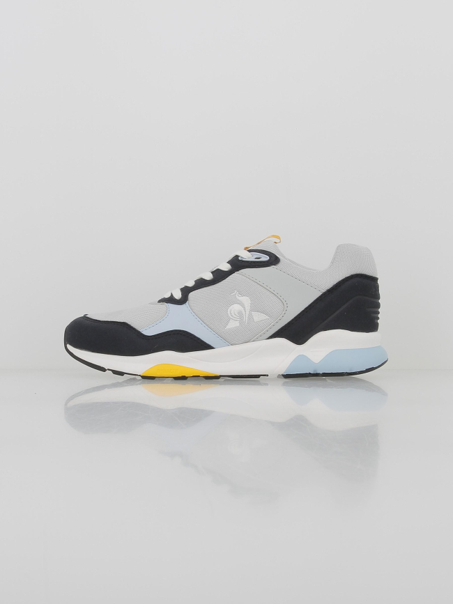 Baskets R500 sport gris bleu femme - Le Coq Sportif