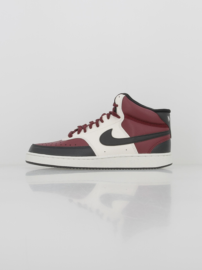 Baskets montantes court vision bordeaux homme - Nike