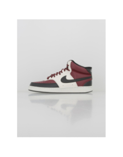 Baskets montantes court vision bordeaux homme - Nike