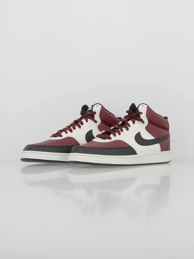 Baskets montantes court vision bordeaux homme - Nike