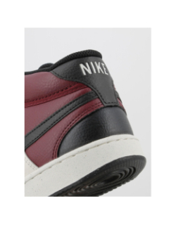 Baskets montantes court vision bordeaux homme - Nike