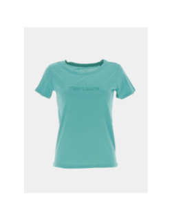 T-shirt ticia vert femme - Teddy Smith