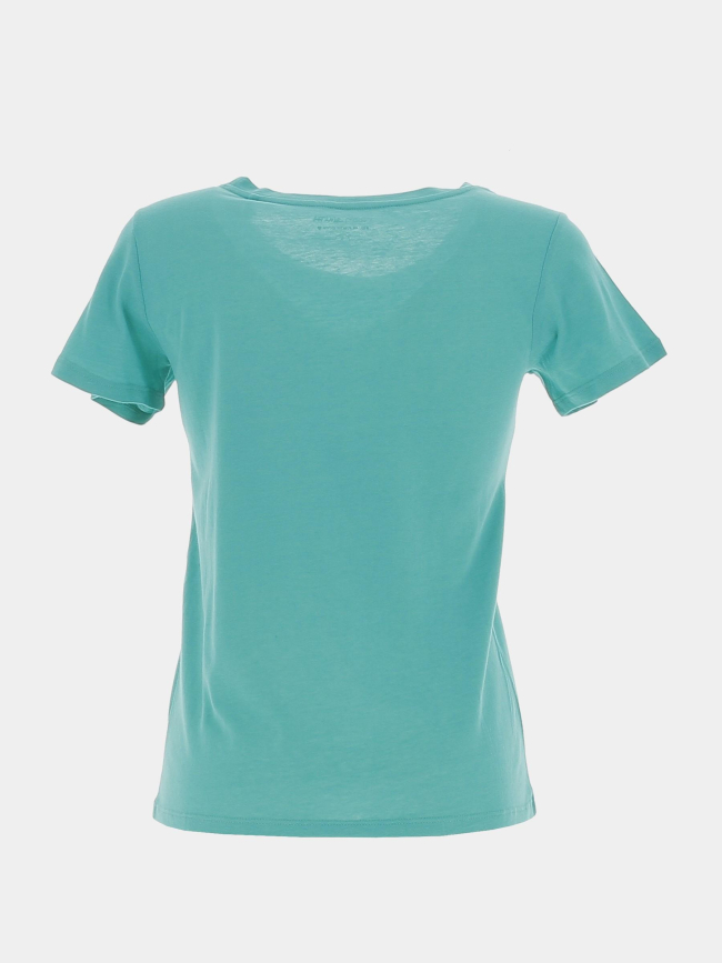 T-shirt ticia vert femme - Teddy Smith