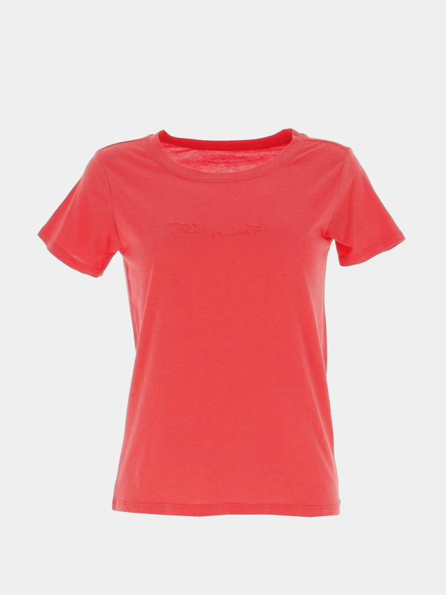 T-shirt ticia rouge femme - Teddy Smith