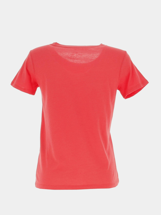 T-shirt ticia rouge femme - Teddy Smith