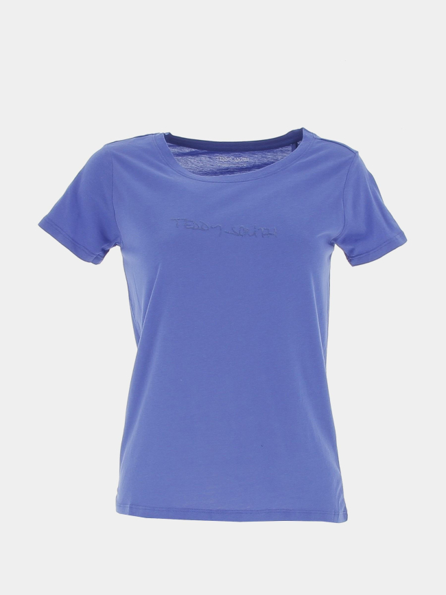 T-shirt ticia bleu femme - Teddy Smith