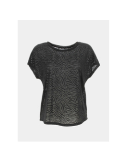 T-shirt de sport jies loose noir femme - Only