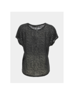 T-shirt de sport jies loose noir femme - Only