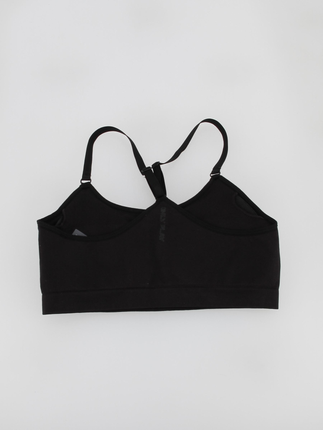 Brassière de sport lea seam noir femme - Only