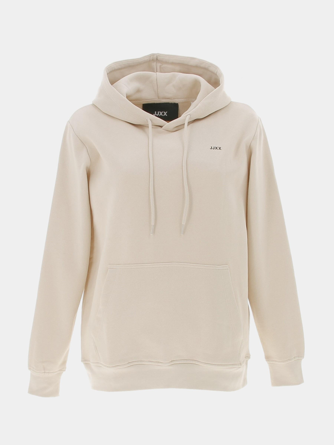 Sweat à capuche abbie beige femme - JJXX