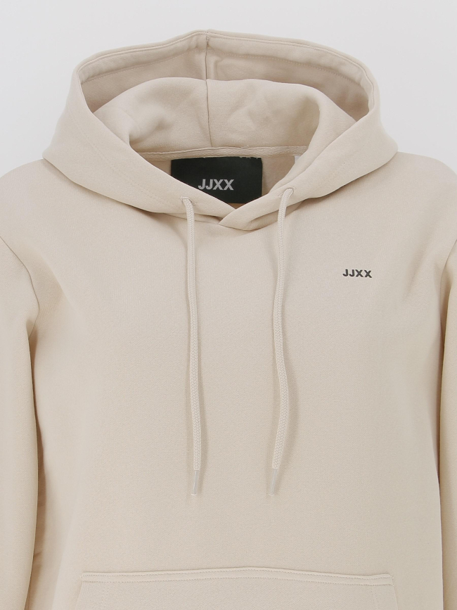 Sweat à capuche abbie beige femme - JJXX