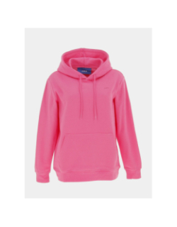 Sweat à capuche abbie rose fuchsia femme - JJXX