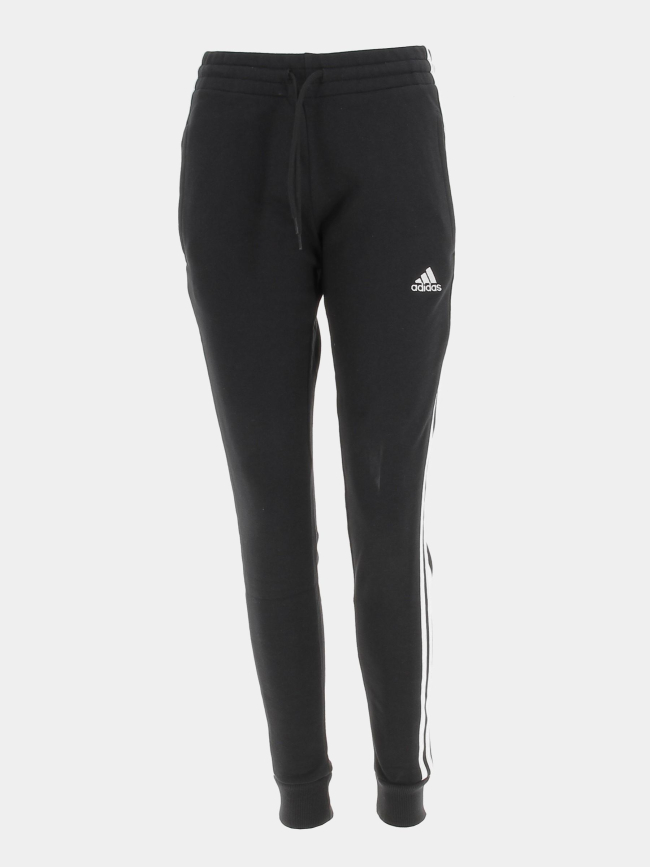 Jogging slim essentials 3 stripes noir femme - Adidas