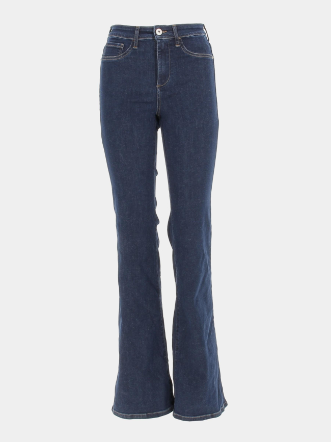 Jean bootcut 5 bleu marine femme - Tiffosi