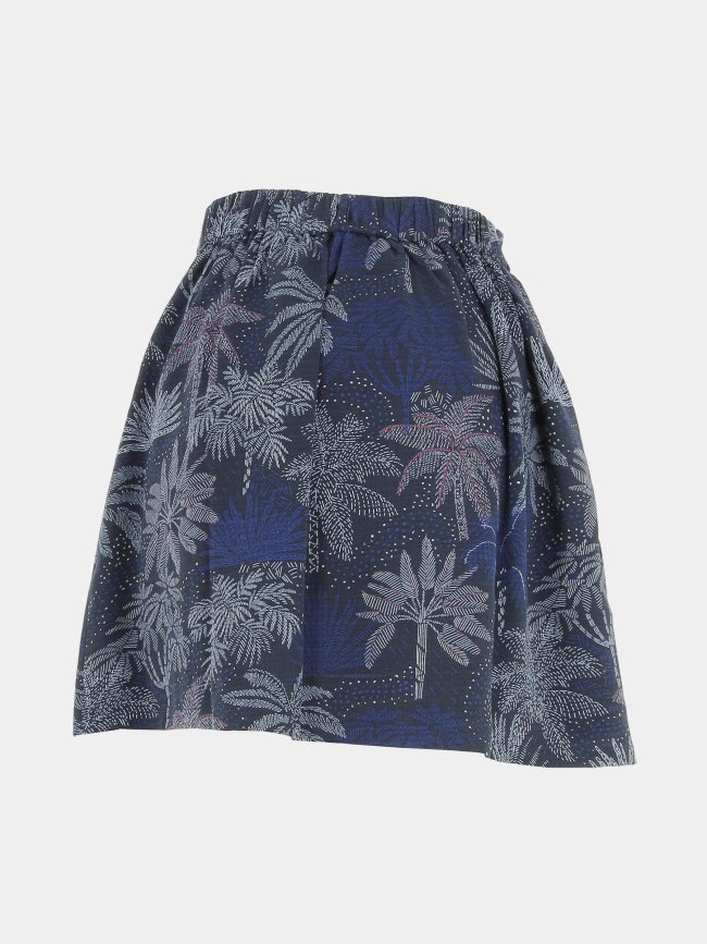 Jupe junga tropical bleu marine femme - Teddy Smith