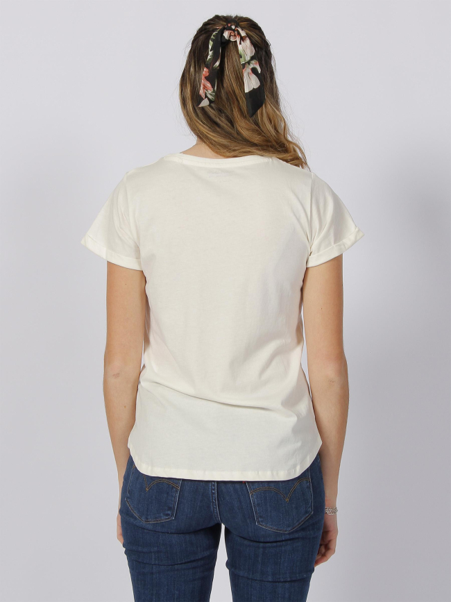 T-shirt sweety blanc femme - Teddy smith