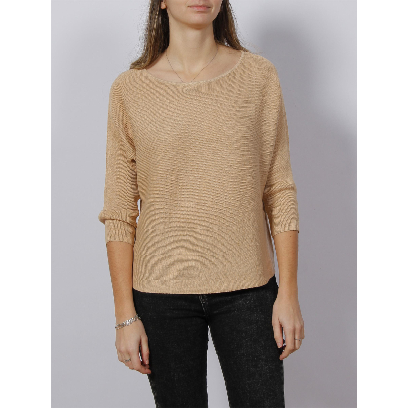 Pull nora beige femme - Véro Moda