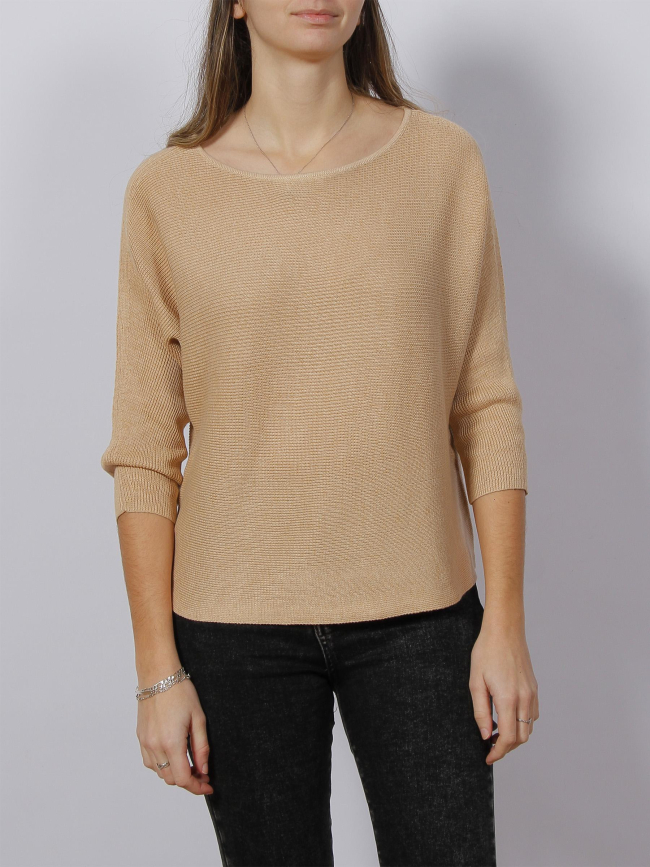 Pull nora beige femme - Véro Moda