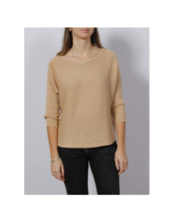 Pull nora beige femme - Véro Moda