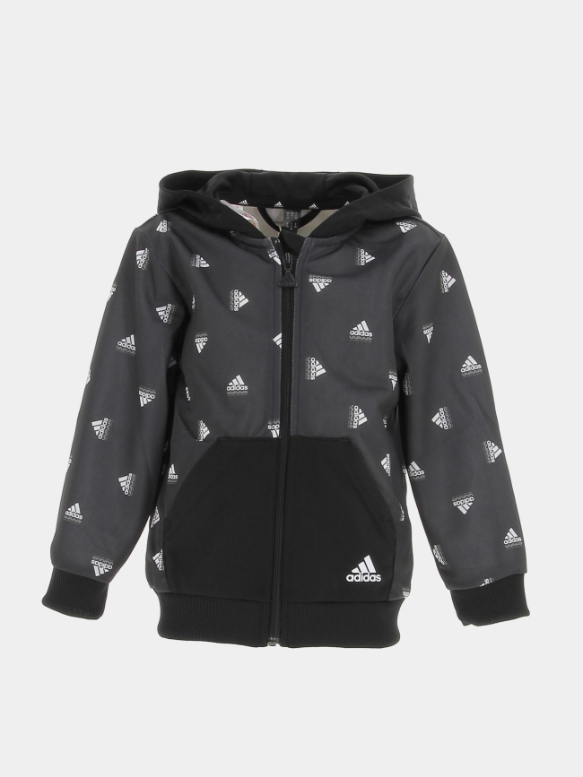 Survêtement bluv shiny gris garçon - Adidas