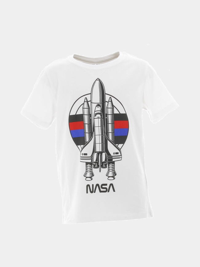 T-shirt nobert nasa blanc garçon - Name It