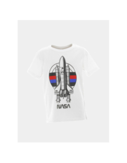 T-shirt nobert nasa blanc garçon - Name It