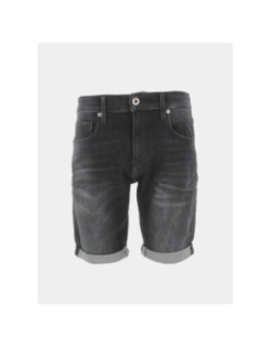 Short en jean 3301 gris anthracite homme - G Star