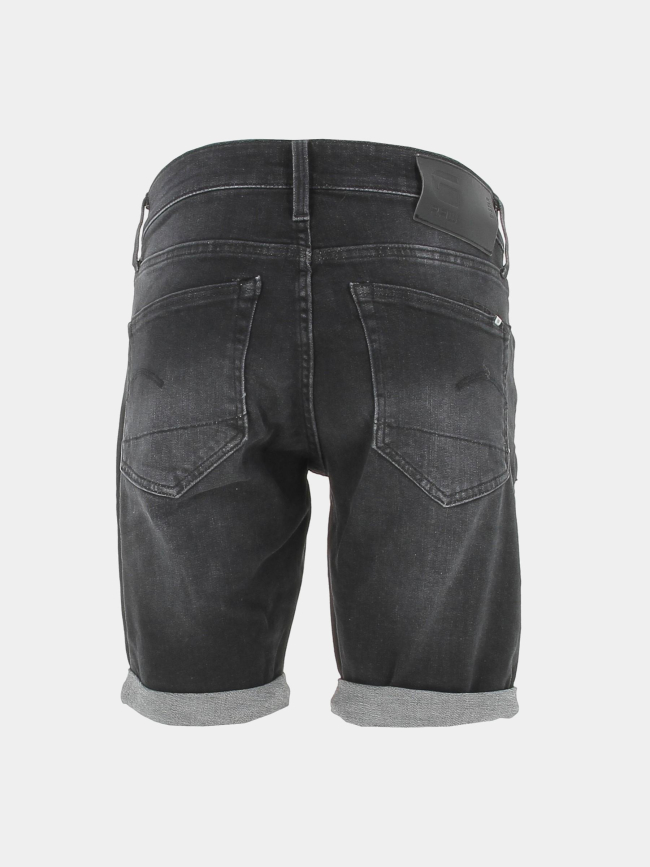 Short en jean 3301 gris anthracite homme - G Star