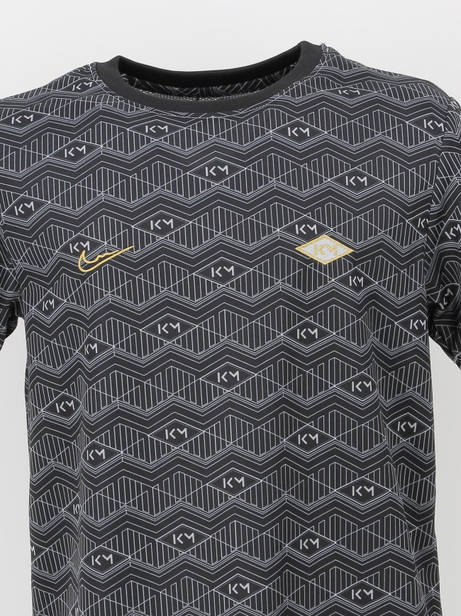 T-shirt de football mbappé noir enfant - Nike