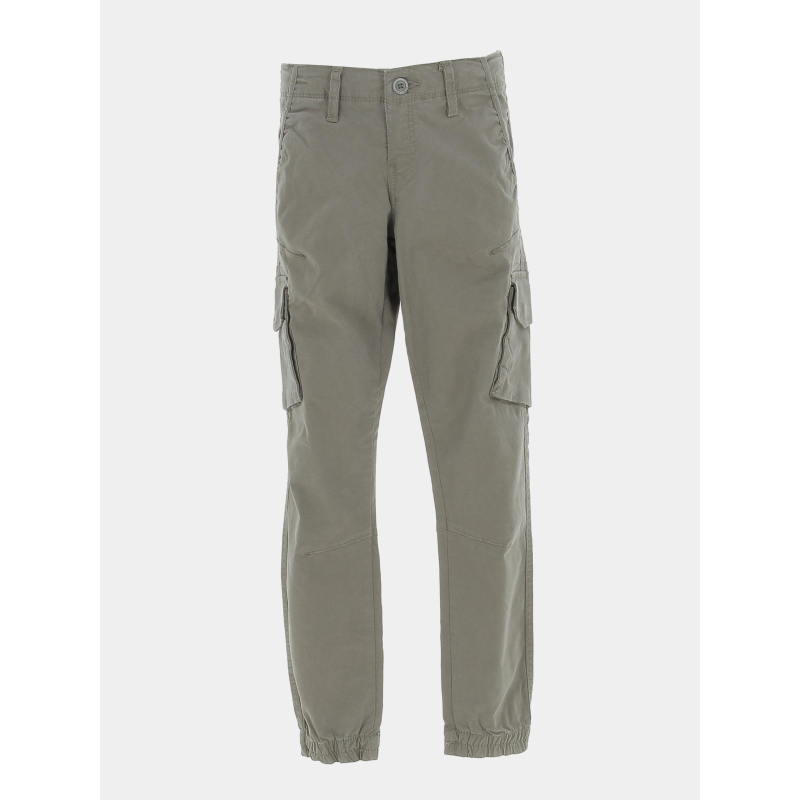 Pantalon cargo battle kaki garçon - Teddy Smith