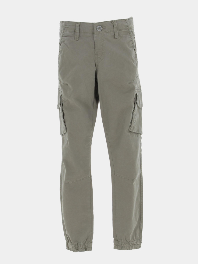 Pantalon cargo battle kaki garçon - Teddy Smith