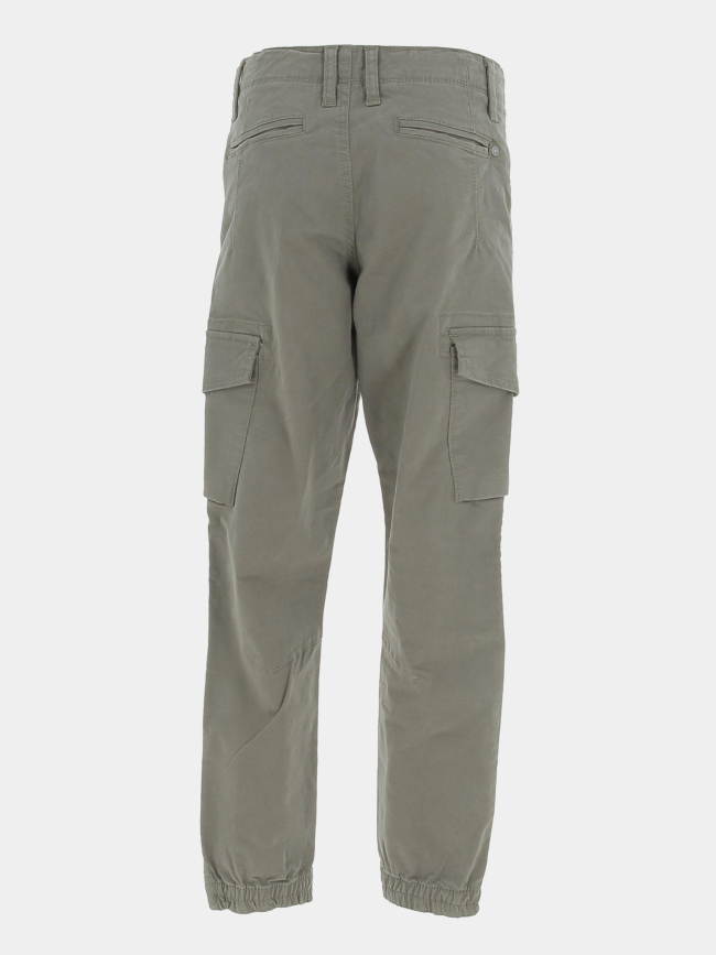 Pantalon cargo battle kaki garçon - Teddy Smith
