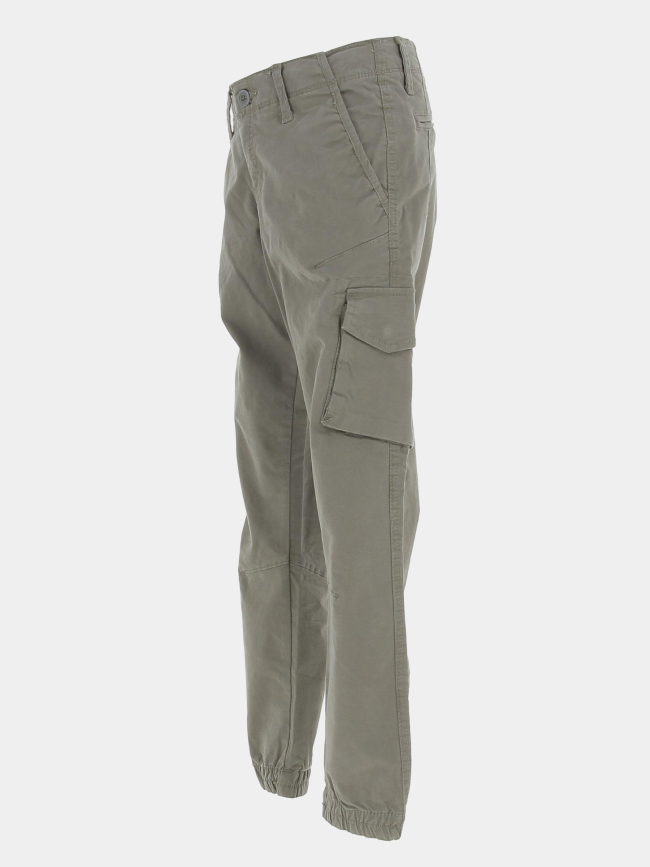 Pantalon cargo battle kaki garçon - Teddy Smith