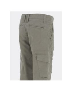 Pantalon cargo battle kaki garçon - Teddy Smith