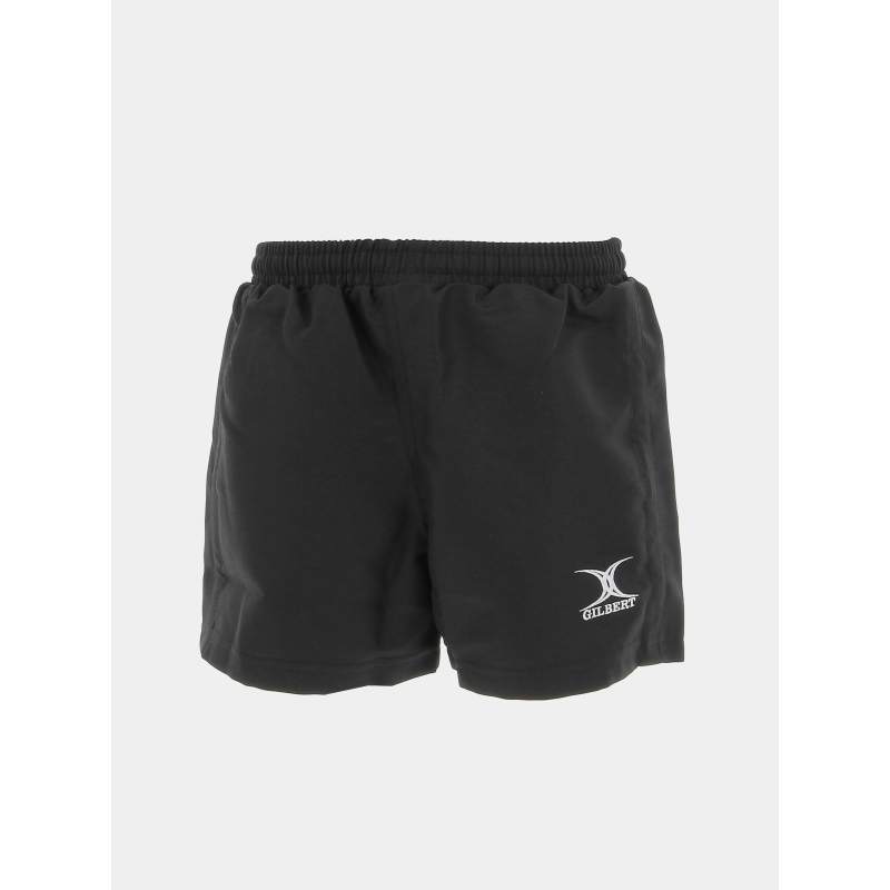 Short de rugby saracen noir enfant - Gilbert