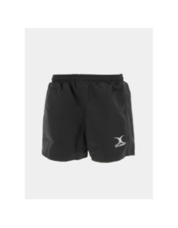 Short de rugby saracen noir enfant - Gilbert