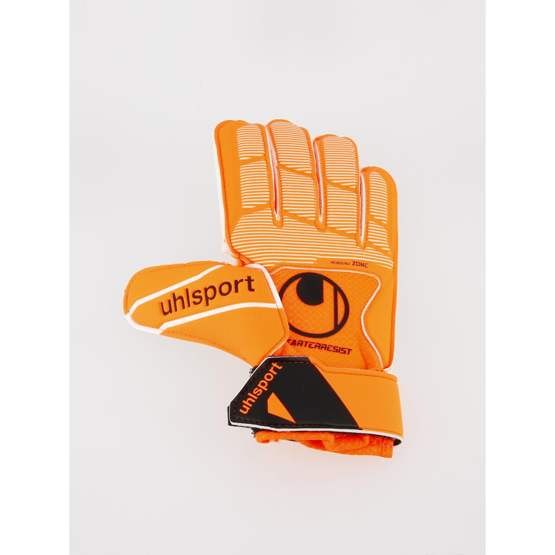 Gants de gardien de but football orange enfant - Uhlsport