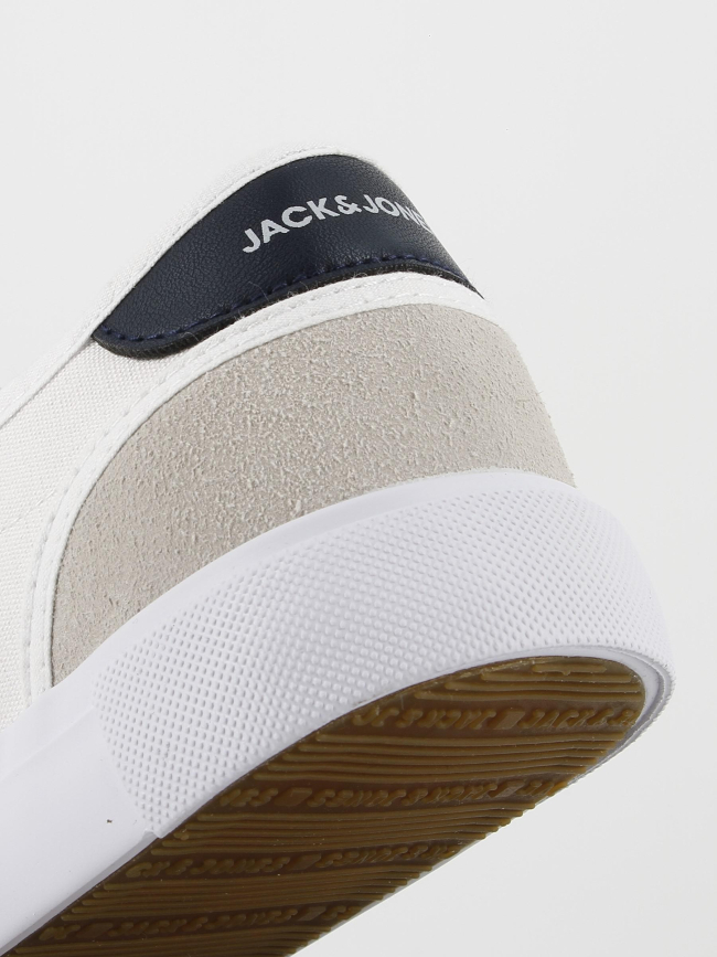 Baskets en toile krusher canvas blanc homme - Jack & Jones