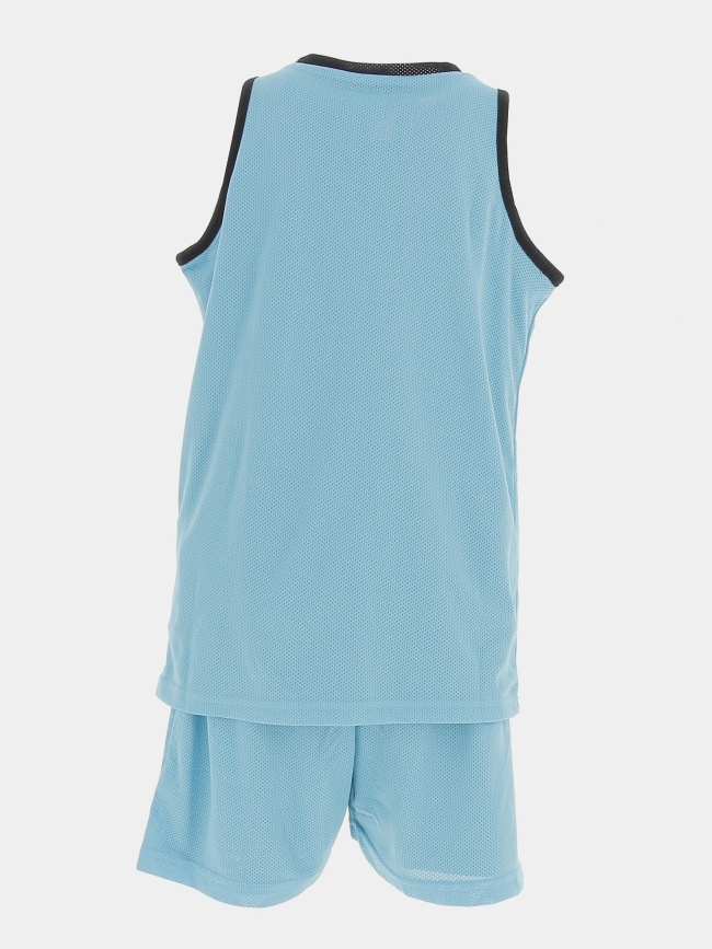 Ensemble de basketball reversible bleu/noir enfant - Spalding