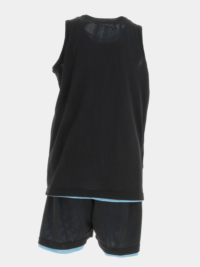 Ensemble de basketball reversible bleu/noir enfant - Spalding