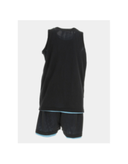 Ensemble de basketball reversible bleu/noir enfant - Spalding