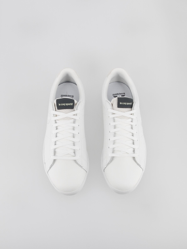 Baskets elsa knit blanc femme - Le Coq Sportif