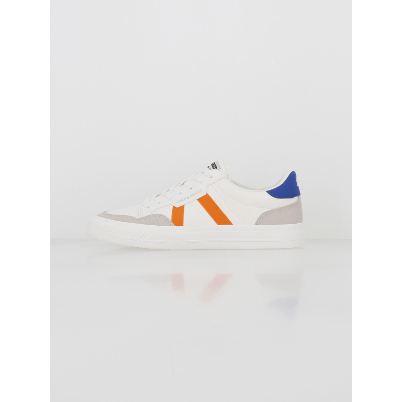 Baskets morden combo blanc/orange homme - Jack & Jones