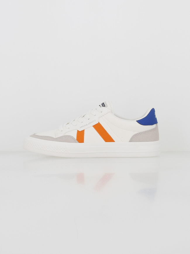 Baskets morden combo blanc/orange homme - Jack & Jones