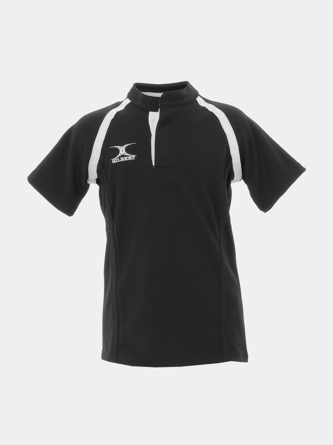 Maillot de rugby xact II noir enfant - Gilbert