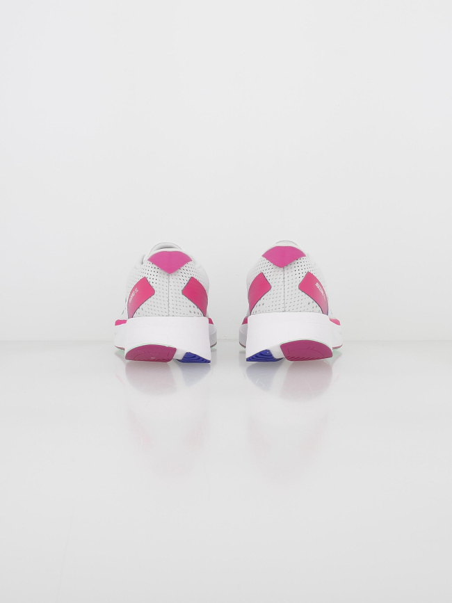 Chaussures de running adizero blanc/rose homme - Adidas