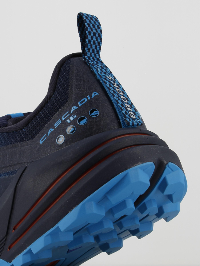 Chaussures de trail cascadia 16 bleu homme - Brooks