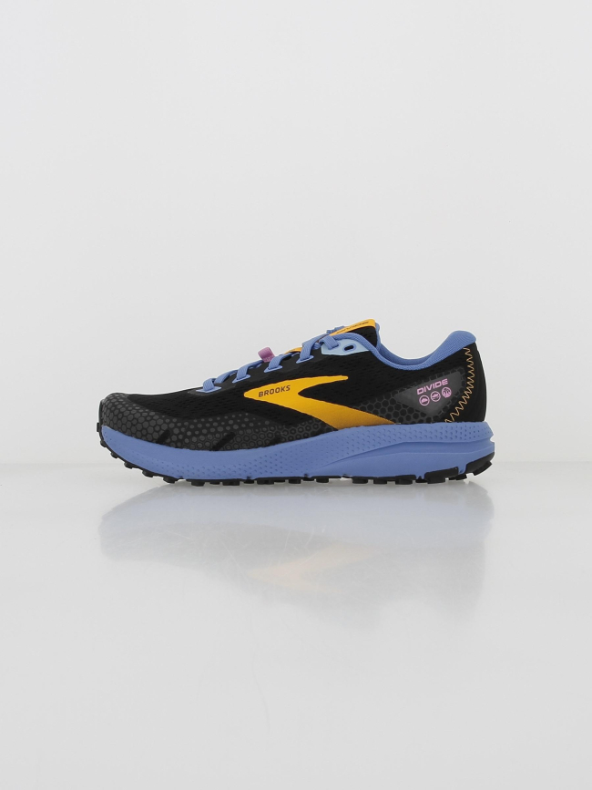 Chaussures de trail divide 3 noir femme - Brooks